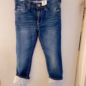 H&M lined Slim fit US 6-7 Y girl jeans